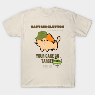 Cat Captain GLUTTON T-Shirt